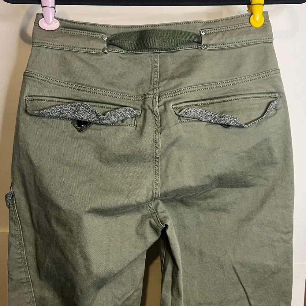 G-Star Raw Women’s 26x28 Green Blossite High Straight Cargo Pants